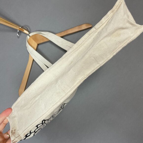 Vintage Spiegel The Unshopping Bag Canvas Tote Eclectic Retro 1970s Illustration - Picture 8 of 16